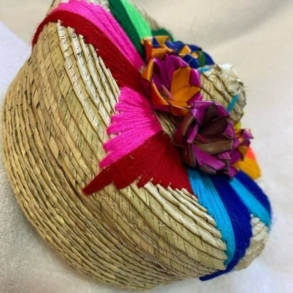 Tortillera Multicolors  Hand Made Small - Picture 2 of 6